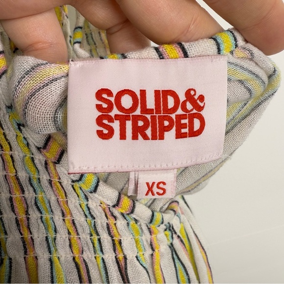 SOLID & STRIPED Parker Striped Mini Dress - Picture 6 of 7